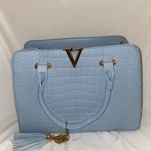 Spring Blue Bag